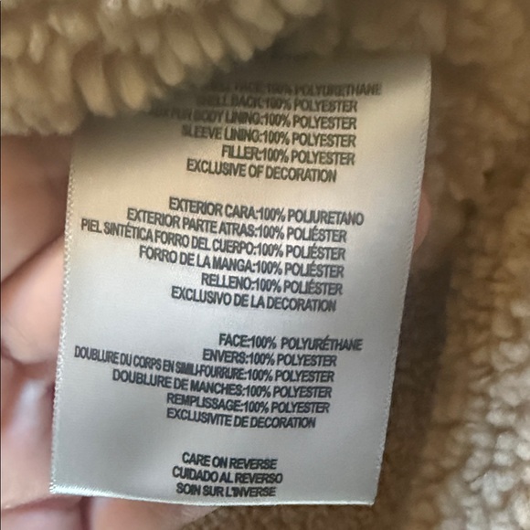 NWT Levi's Brown Sherpa Lined Jacket Size XL - Picture 6 of 7